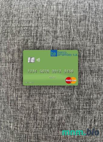 Paraguay Banco Amambay wygląd zdjęcia mastercard skan PSD + zdjęcie